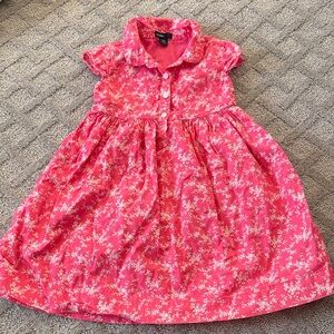 Gap Floral Pink Kids Dress 4